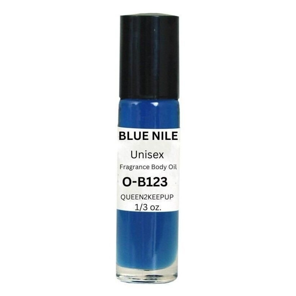 Blue Nile Unisex Body Oil Fresh Floral Clean Fragrance Roll-On Scent